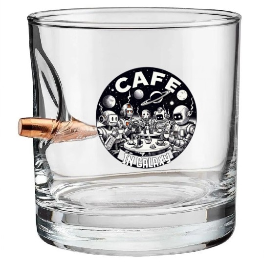 Galaxy Cafe Bullet Whiskey Glasses
