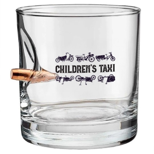 Childrens Taxi Cargo Bicycle Cargobike Bullet Whiskey Glasses