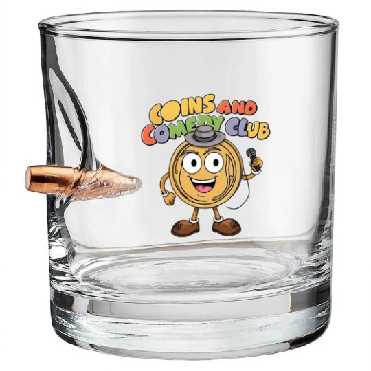 Couns and comedy club Bullet Whiskey Glasses