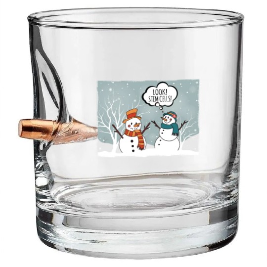 Science Nerd Physics Student Jokes Geek Bullet Whiskey Glasses