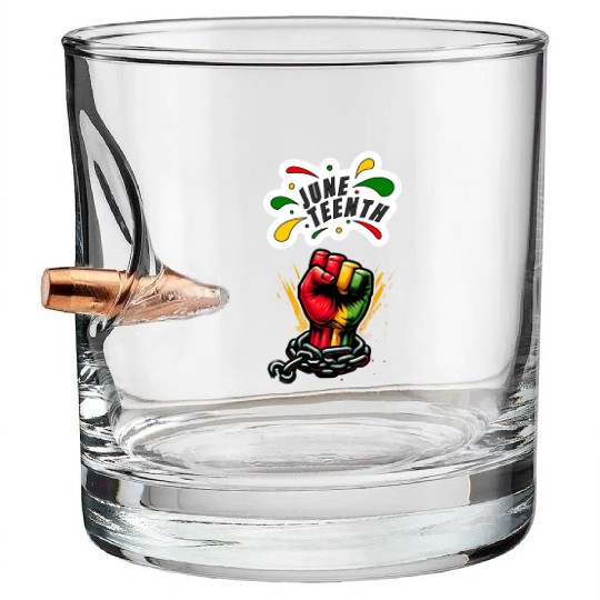 Juneteenth: To Remember, a Day to Celebrate Bullet Whiskey Glasses