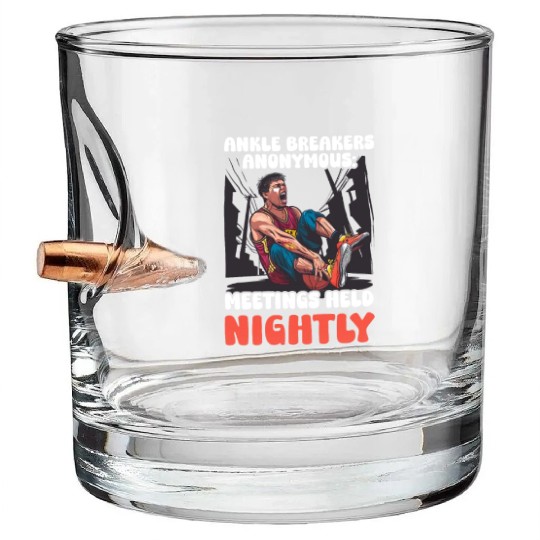Street Basketball Ankle Breakers Anonymous Bullet Whiskey Glasses