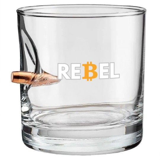 Bitcoin Enthusiasts Bullet Whiskey Glasses