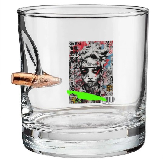 Tokyo Urban Canvas Bullet Whiskey Glasses