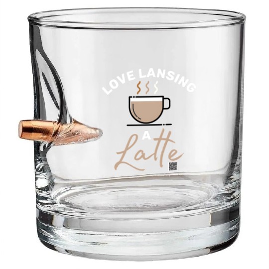 Love Lansing a Latte Bullet Whiskey Glasses