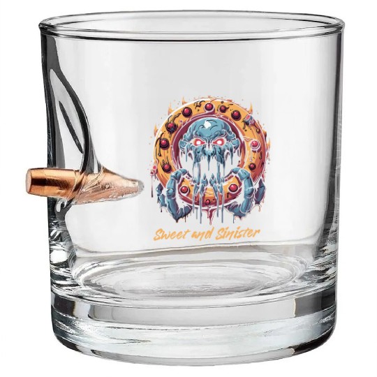 Sweet & Sinister Octopus Donut Bullet Whiskey Glasses