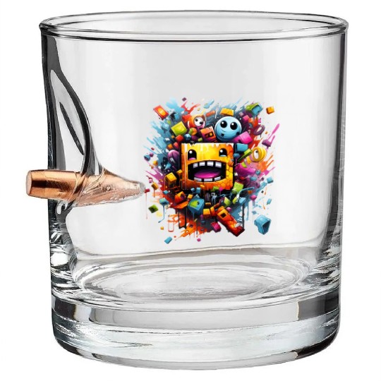 geometry dash Bullet Whiskey Glasses