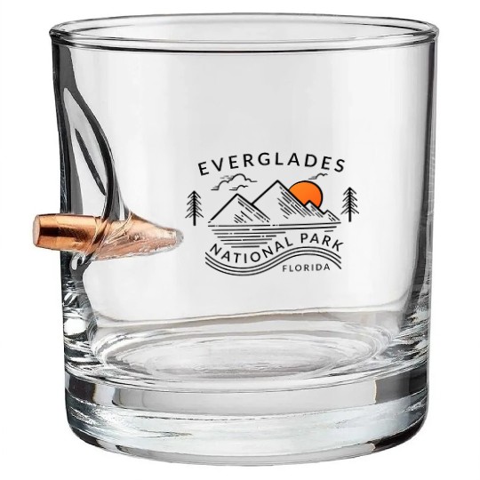 Everglades National Park Bullet Whiskey Glasses