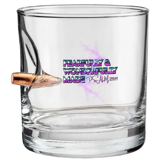 Fearfully & Wonderfully Made Bullet Whiskey Glasses