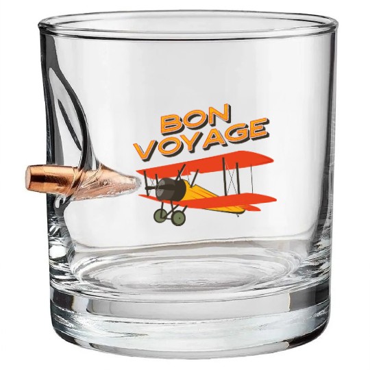Bon Voyage Bullet Whiskey Glasses