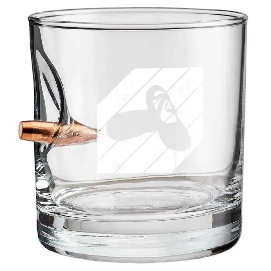 Ballet Slippers Sketch Bullet Whiskey Glasses