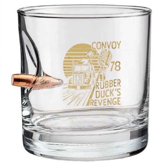 Rubber Duck s Revenge CONVOY 1978 Bullet Whiskey Glasses