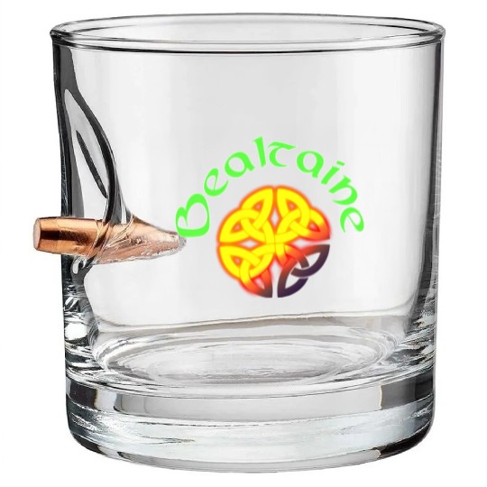 Bealtaine Irish Celtic Festival with Celtic Knot Bullet Whiskey Glasses
