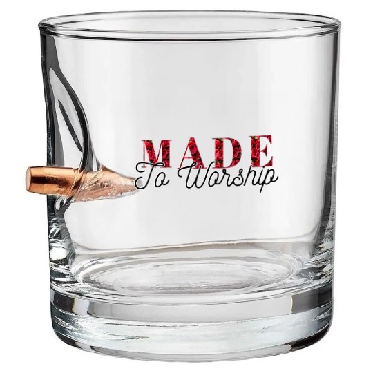 Made to worship Bullet Whiskey Glasses