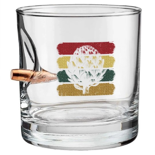 Artichoke Vegetable Lover Vegan Style Bullet Whiskey Glasses