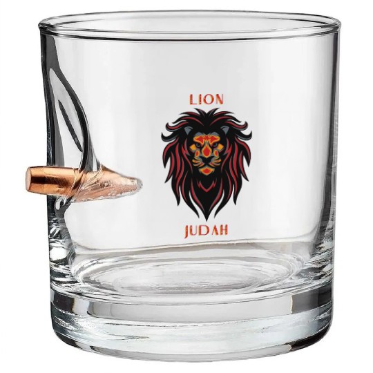 Lion of Judah Bullet Whiskey Glasses