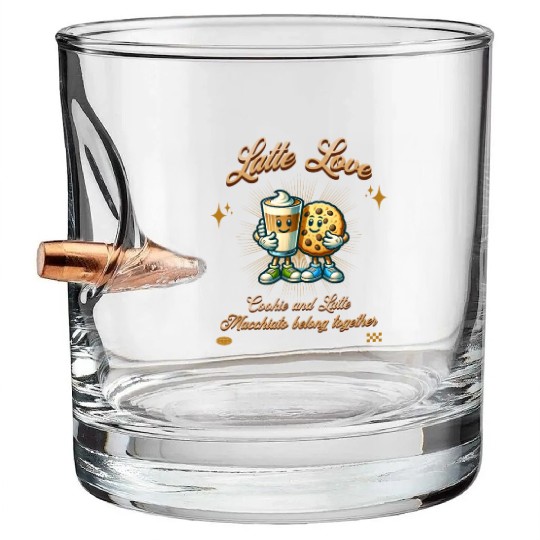 Latte Love Bullet Whiskey Glasses