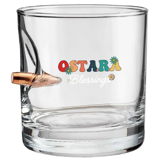 Easter Ostara Eostre - Pagan Witchcraft Spring Bullet Whiskey Glasses
