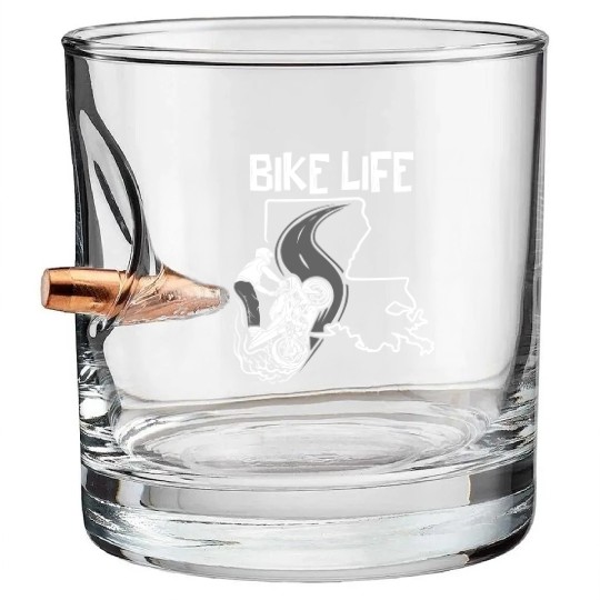 BIKE LIFE Classic Bullet Whiskey Glasses