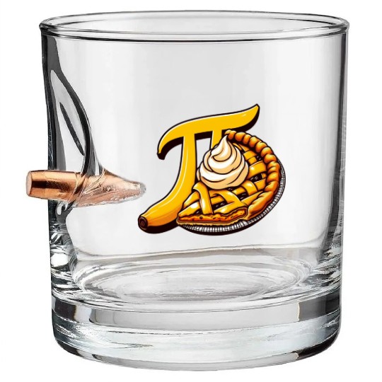 Banana Cream Pi: Celebrate Pi Day in Style! Bullet Whiskey Glasses