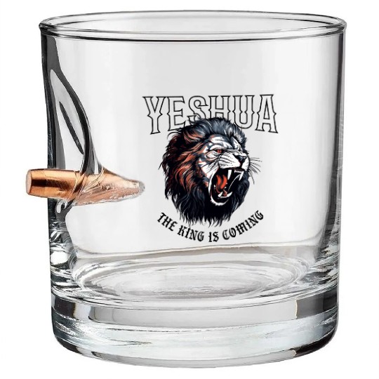 Yeshua Lion King Bullet Whiskey Glasses