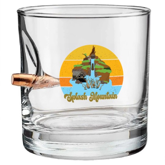 Splash Mountain Bullet Whiskey Glasses