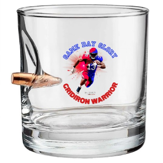 GAME DAY GLORY Bullet Whiskey Glasses