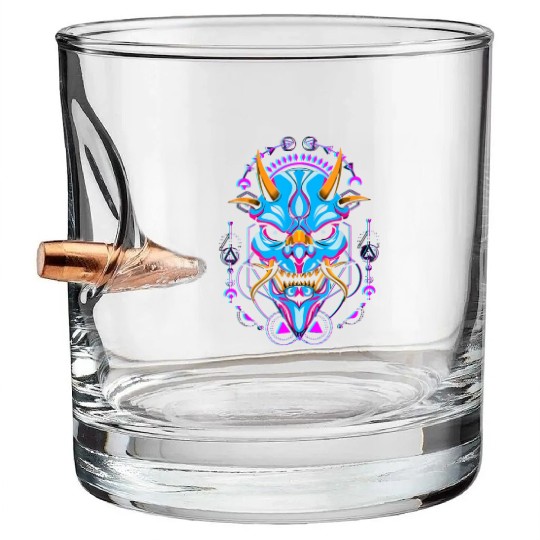 Street cyberpunk clothing streetwear Bullet Whiskey Glasses