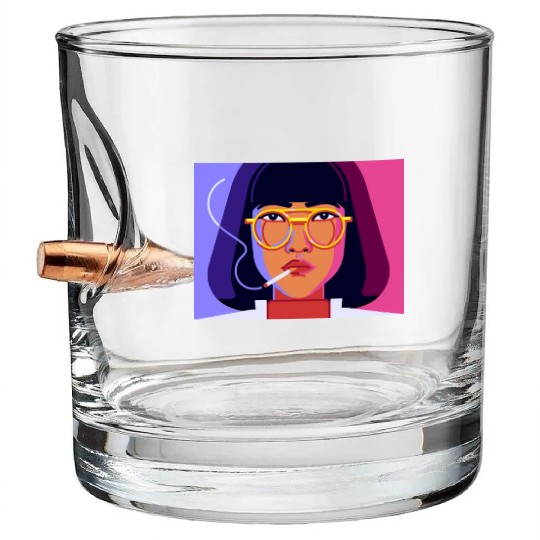 bad girl Bullet Whiskey Glasses