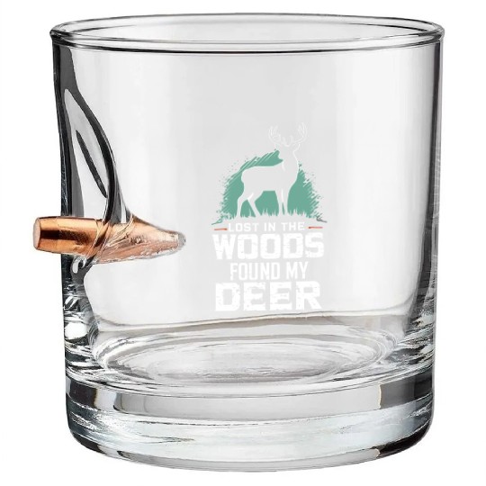 Ultimate Deer Hunting Lifestyle: Celebrate Bullet Whiskey Glasses