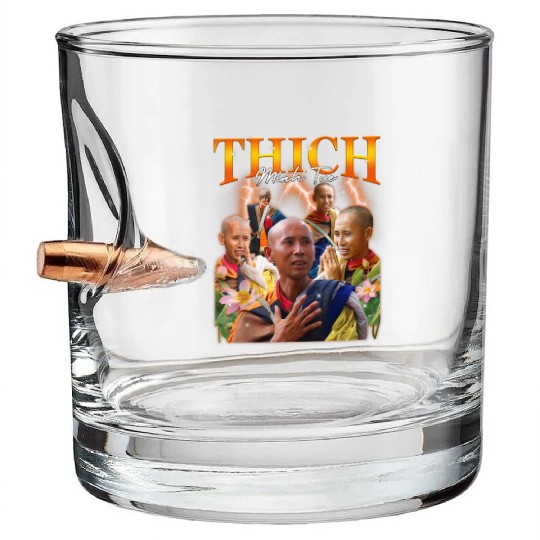 Monk Thich Minh Tue Bootleg Bullet Whiskey Glasses