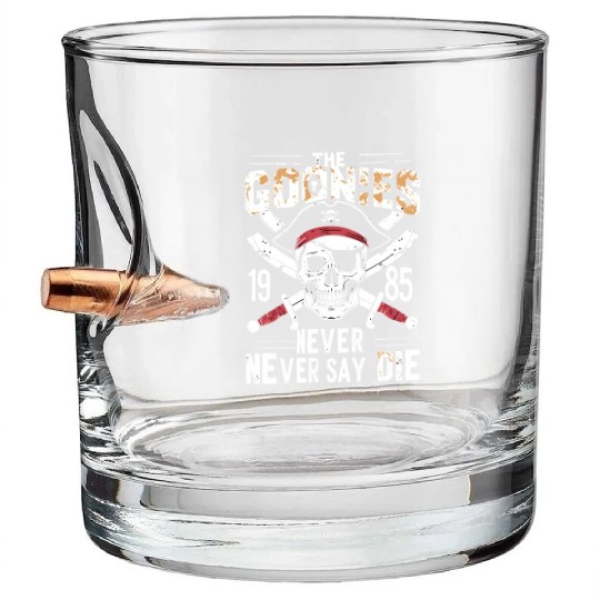 The Goonies Never Say Die Bullet Whiskey Glasses