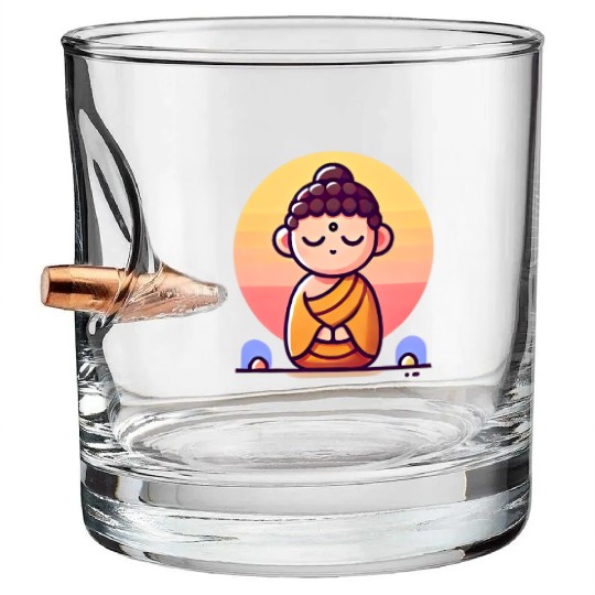 Tiny Buddha Bullet Whiskey Glasses