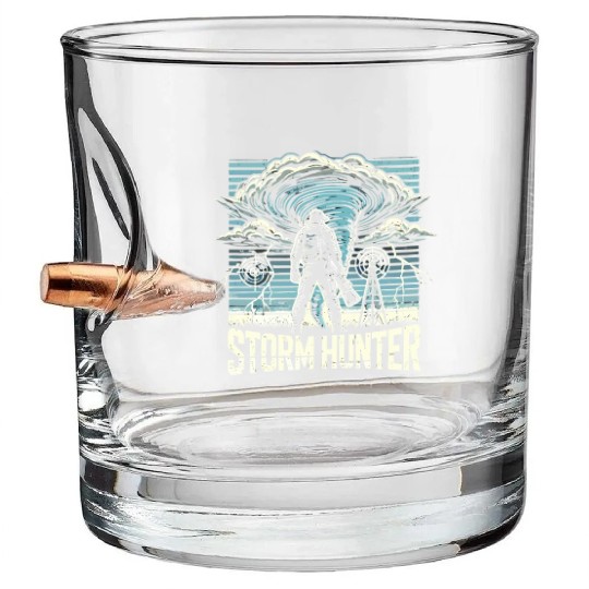 Tornado Chasing Adventures: Embrace Nature's Fury Bullet Whiskey Glasses
