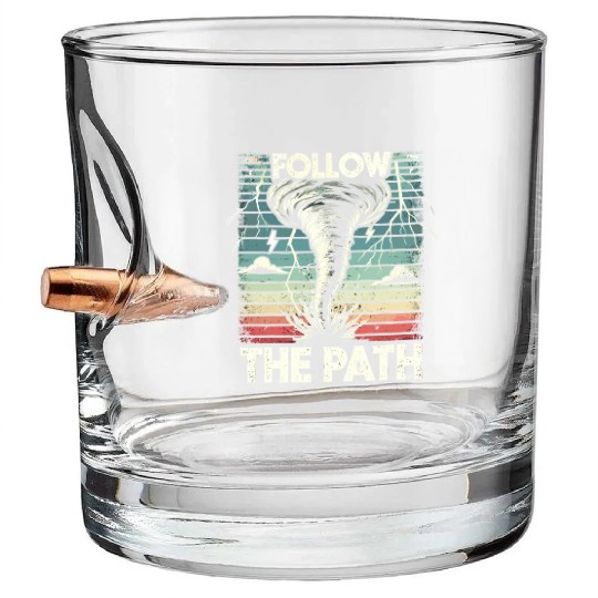 Tornado Chasing Adventures: Embrace Nature's Fury Bullet Whiskey Glasses