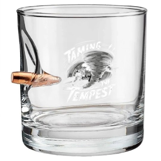 Tornado Chasing Adventures: Embrace Nature's Fury Bullet Whiskey Glasses