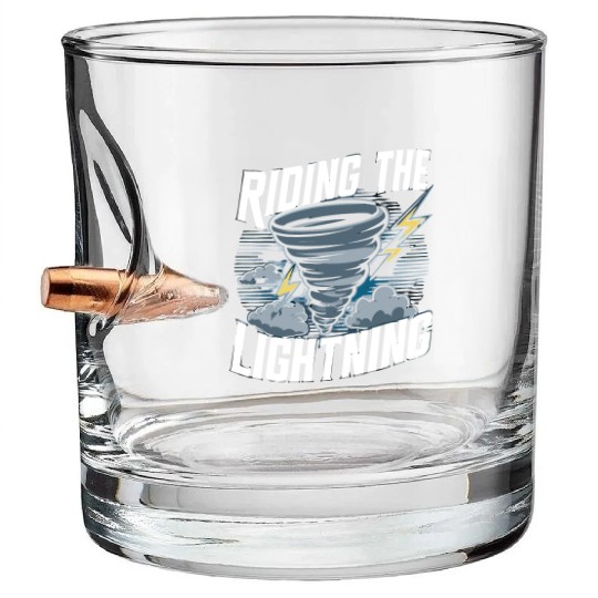 Tornado Chasing Adventures: Embrace Nature's Fury Bullet Whiskey Glasses