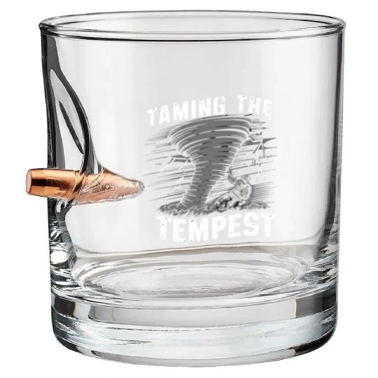 Tornado Chasing Adventures: Embrace Nature's Fury Bullet Whiskey Glasses