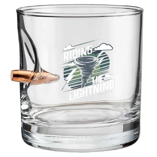 Tornado Chasing Adventures: Embrace Nature's Fury Bullet Whiskey Glasses