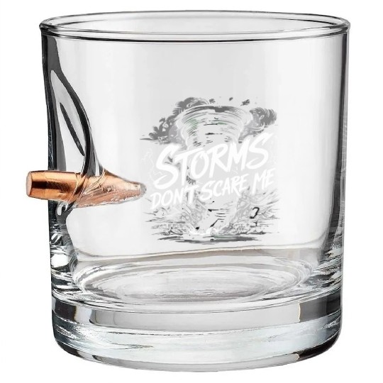 Tornado Chasing Adventures: Embrace Nature's Fury Bullet Whiskey Glasses