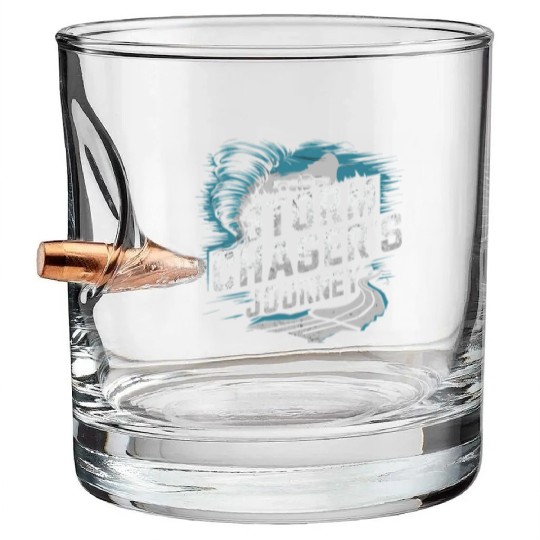 Tornado Chasing Adventures: Embrace Nature's Fury Bullet Whiskey Glasses