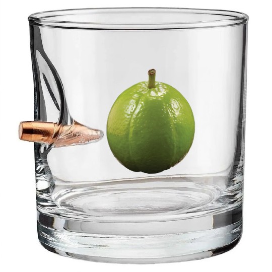 Guava Realistic Bullet Whiskey Glasses