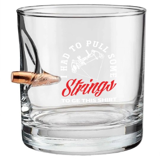 Bow Pun Archery Bullet Whiskey Glasses