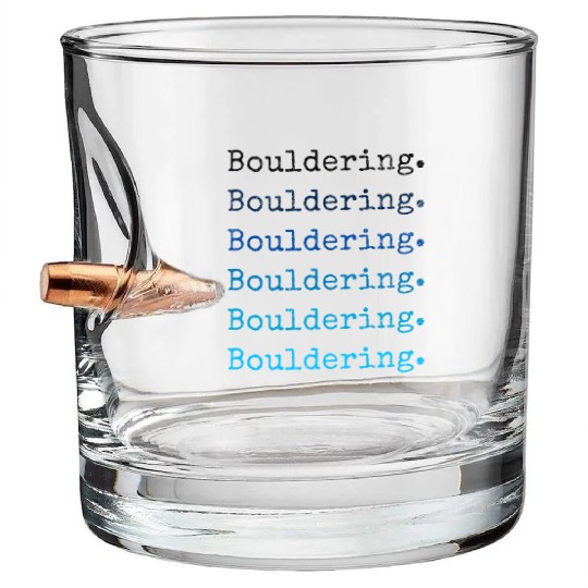 Classic bouldering Bullet Whiskey Glasses climbing vintage retro