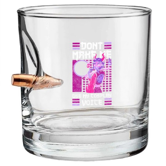 Disguise Otaku Japan Chibi Bullet Whiskey Glasses
