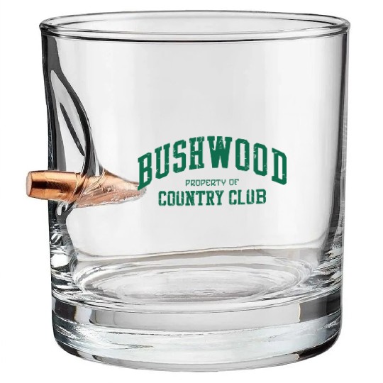 Bushwood Country Club 1980 Retro Bullet Whiskey Glasses