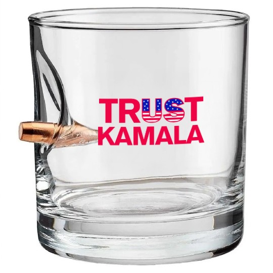 US Election 2024 Trust Bullet Whiskey Glasses
