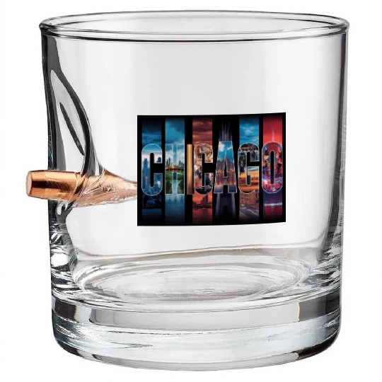 Chicago Bullet Whiskey Glasses
