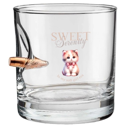 In My Soft Girl Era Bullet Whiskey Glasses
