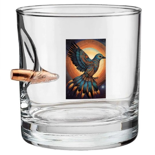 The Bird of Paradise Bullet Whiskey Glasses